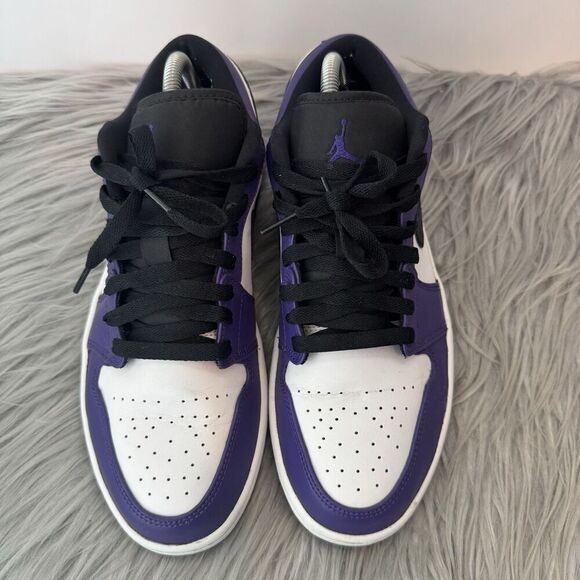 Nike Air Jordan 1 Low Court Purple Size 8.5 - Picture 4 of 16